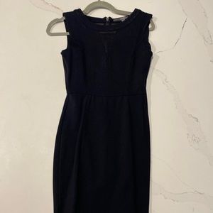 Guess black mini mesh bodycon dress